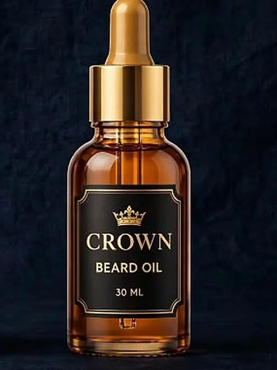 Crown Beard Oil 30 ml with a gold dropper